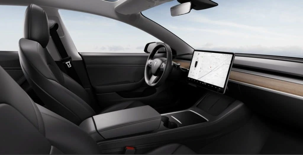 Tesla Model3 2021 Interior