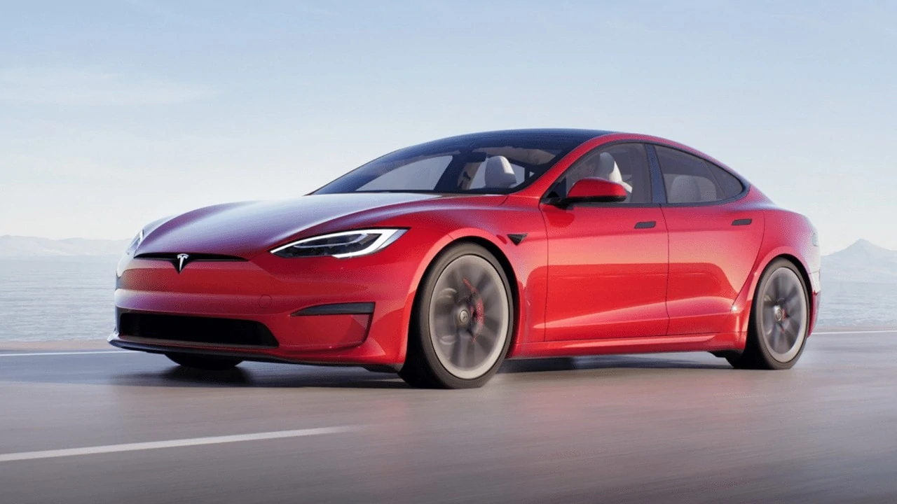 Tesla Model S Plaid Refresh 2021 Plaid Rot