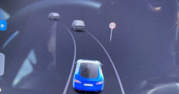 Tesla Verkehrszeichenerkennung Schildererkennung