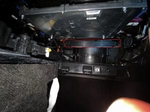 Tesla Model S interior activated carbon air filter cabin
