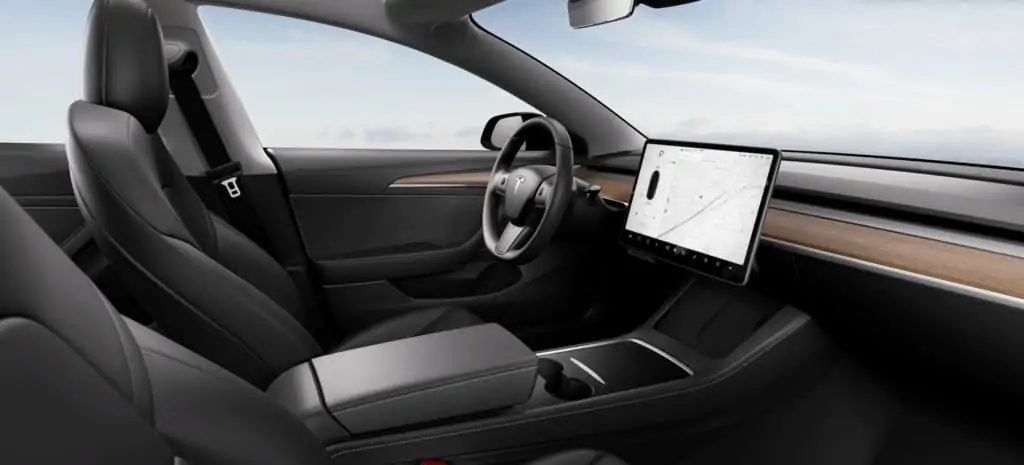 Tesla Model 3 Refresh neues Interieur Türverkleidung