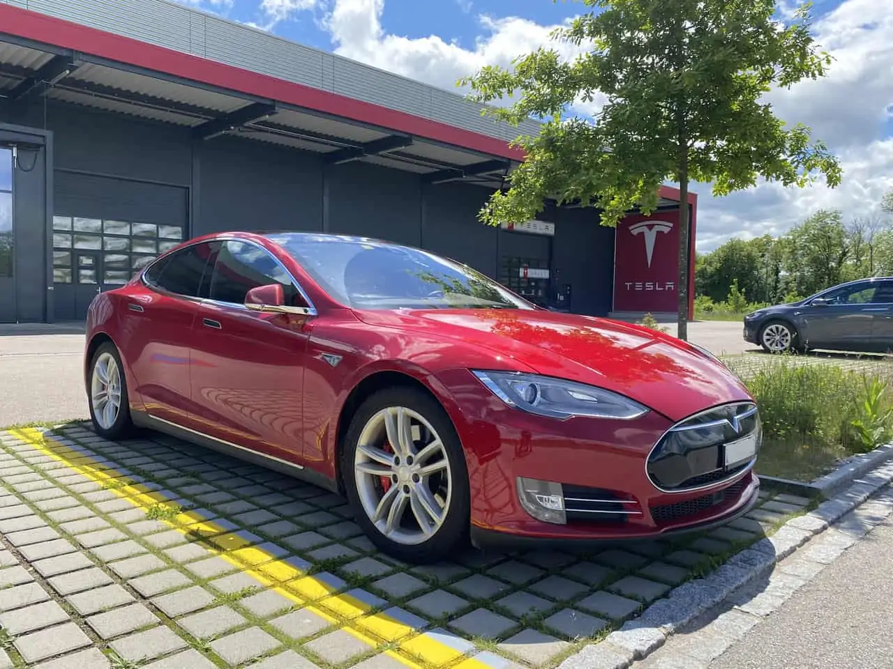 Probefahrt mit Tesla Model Y