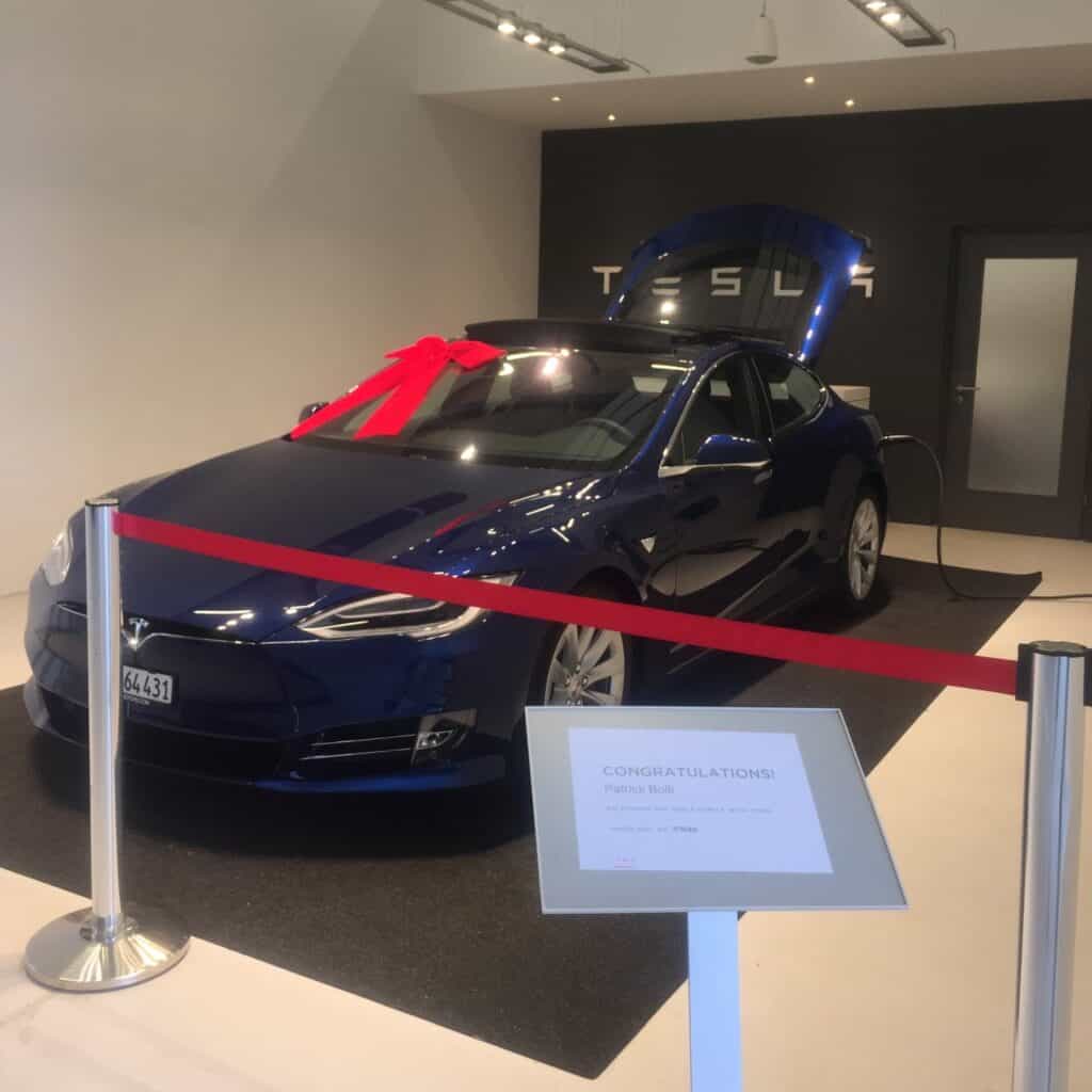 Tesla Abholung Model S