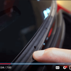 Tesla Model 3 Refresh Kofferraum Gummidichtung